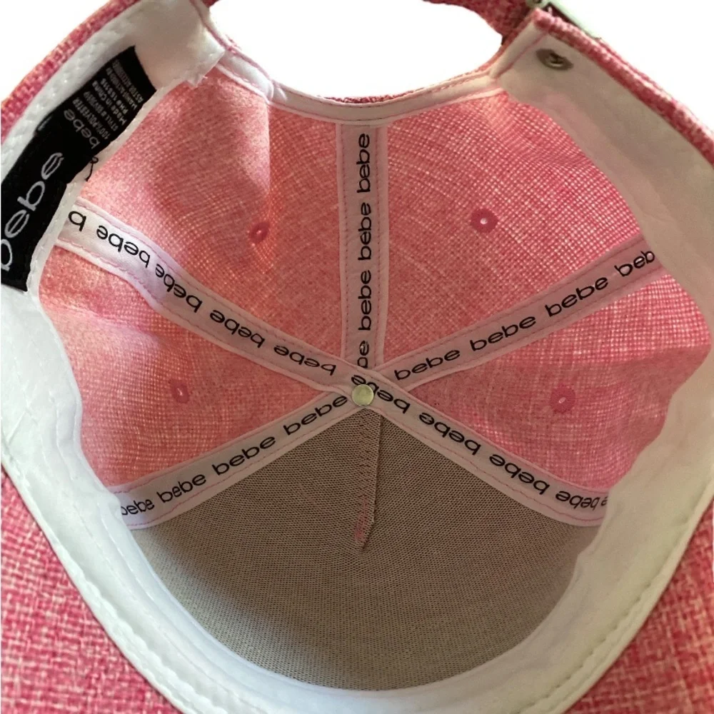 Bebe OS Rhinestone logo cap
